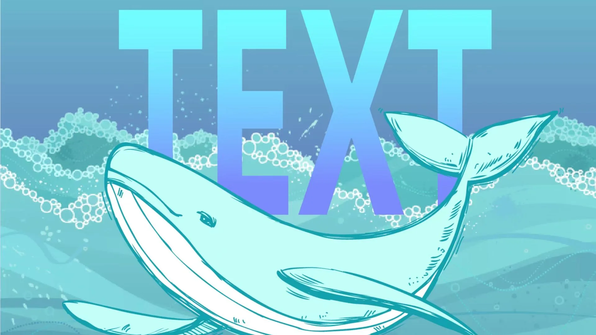 Text behind image cover image