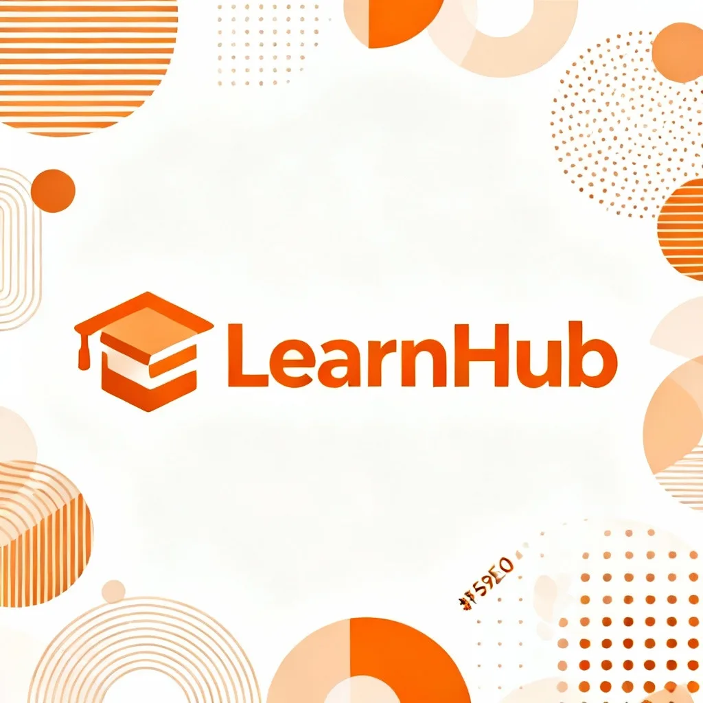 LearnHub logo - Education Creative